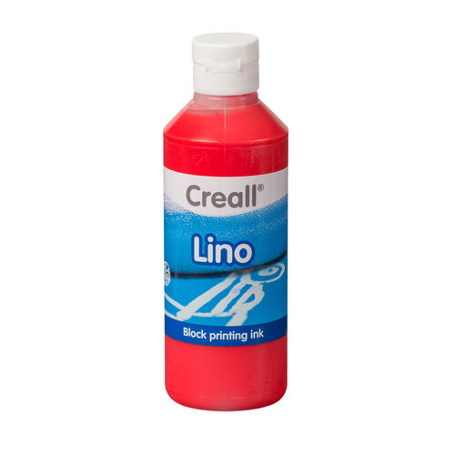Creall Peinture linoleum Creall rouge clair 250ml