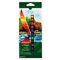 Derwent Olieverf Derwent Academy blister à 12 tubes à 12ml assorti