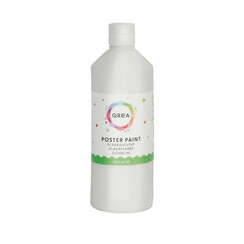 Gouache Qrea blanc 500ml