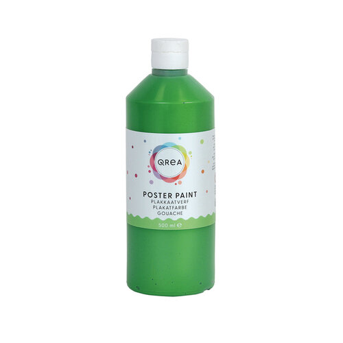Qrea Plakkaatverf Qrea middengroen 500ml
