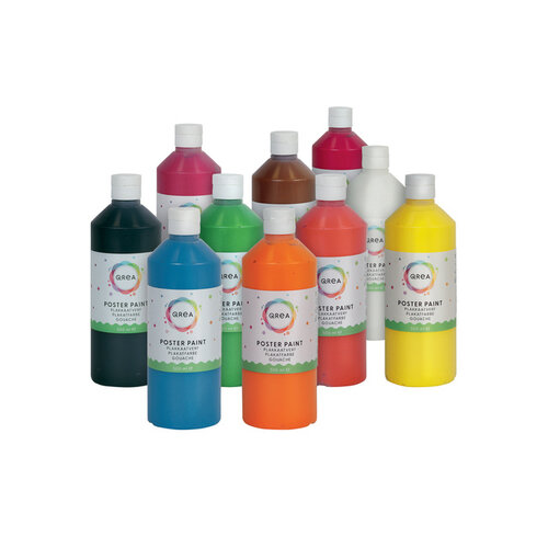 Qrea Plakkaatverf Qrea cyclaam 500ml