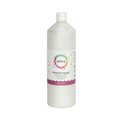 Plakkaatverf Qrea wit 1000ml