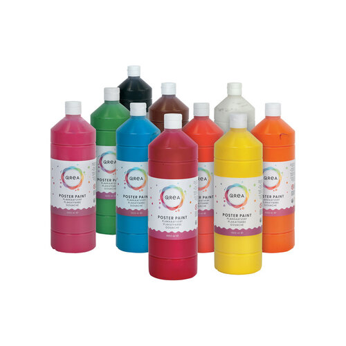 Qrea Plakkaatverf Qrea wit 1000ml