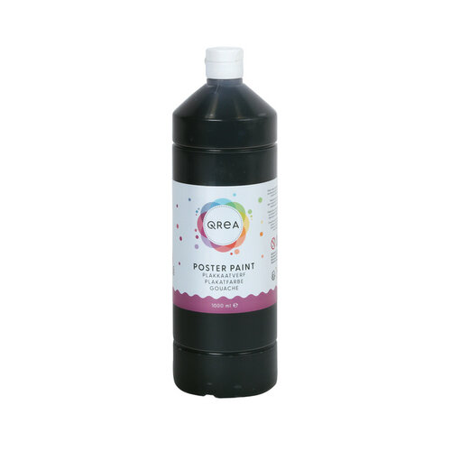 Qrea Gouache Qrea noir 1000ml