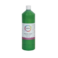 Plakkaatverf Qrea middengroen 1000ml