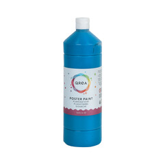 Plakkaatverf Qrea blauw 1000ml