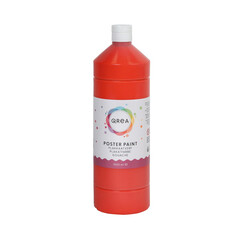 Plakkaatverf Qrea lichtrood 1000ml