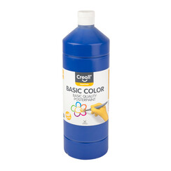 Plakkaatverf Creall basic donkerblauw 1000ml