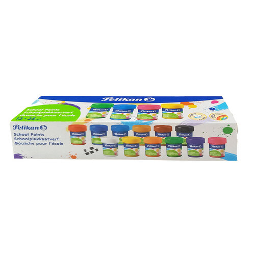 Pelikan Gouache Pelikan 20ml assorti boîte 12 pièces