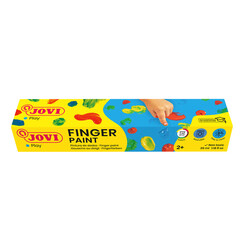 Peinture au doigt Jovi lot 5 couleurs 35ml