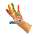 JOVI Peinture au doigt Jovi lot 5 couleurs 35ml