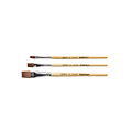 Qrea Brosse Qrea poil synthétique set 3 largeurs