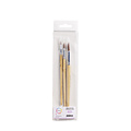 Qrea Pinceau Qrea poil synthétique set 3 largeurs