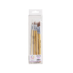 Pinceau Qrea poil synthétique set 5 largeurs