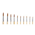 Qrea Pinceau Qrea poil synthétique set 10 largeurs