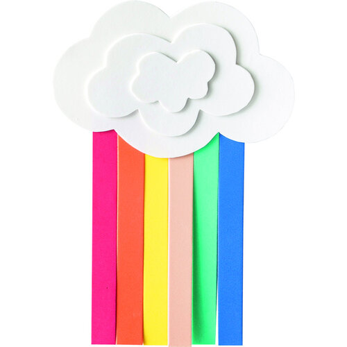 Folia Paper Foam Folia 20x29cm basic 10 kleuren