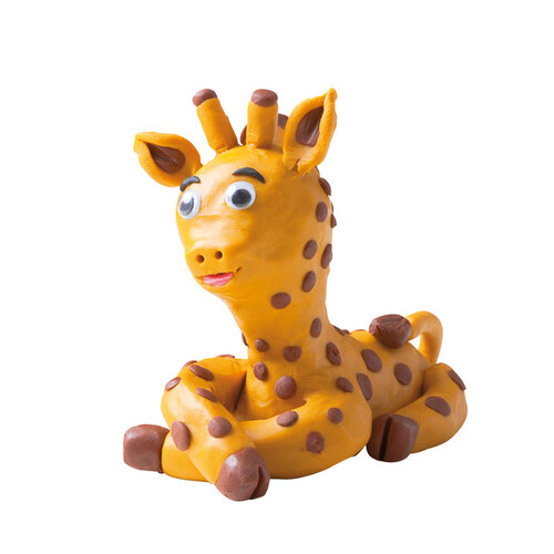 Creall Pâte à modeler Creall super soft rouge/bleu/vert/jaune/blanc 450g