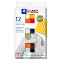 Fimo Staedtler Pâte à modeler Fimo Soft Colour Pack 12 couleurs naturelles