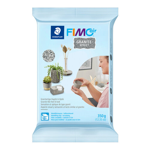 Fimo Staedtler Pâte à modeler Fimo Air 375g effet granit