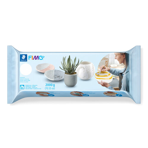 Fimo Staedtler Boetseerklei Fimo Air 2000gram wit