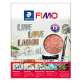 Fimo Staedtler Métal en feuille Fimo 14x14cm 10 feuilles cuivre