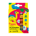 JOVI Boetseerklei Jovi plastalina 15gr standaard kleuren assorti etui à 6 stuks