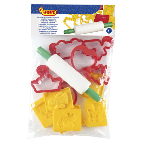 JOVI Moule à pâte à modeler Jovi assorti 13 pièces