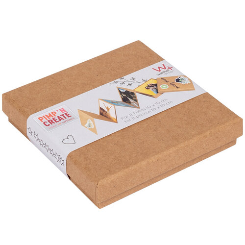 walther design Boîte photos Leporello Box Walther Design 11 photos 10x10cm kraft