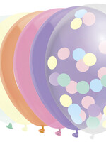 Haza Ballon Haza uni 30cm 10 stuks pastel assorti