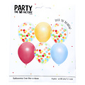 Haza Ballon Haza Over The Rainbow 30cm 6 pièces assorti
