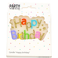 Haza Bougie Happy Birthday 10,5cm