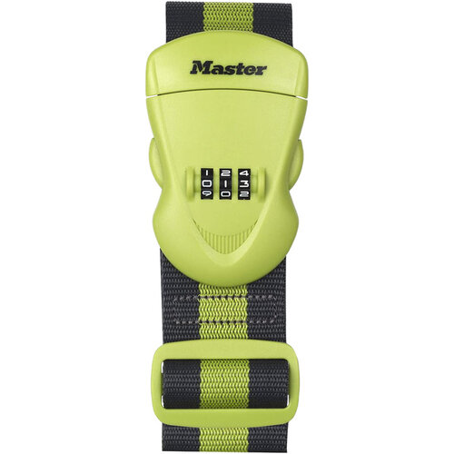 Master Lock Kofferriem Master Lock cijferslot groen/zwart