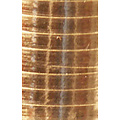 Haza Ruban cadeau Haza 250mx5mm or métallique