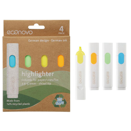 Econovo Markeerstift Econovo assorti blister à 4 stuks