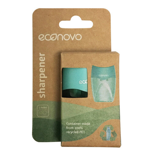 Econovo Puntenslijper Econovo dubbel blauw blister à 1 stuk