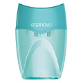Econovo Taille-crayon Econovo 2 trous bleu blister 1 pièce