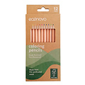 Econovo Kleurpotloden Econovo assorti blister à 12 stuks