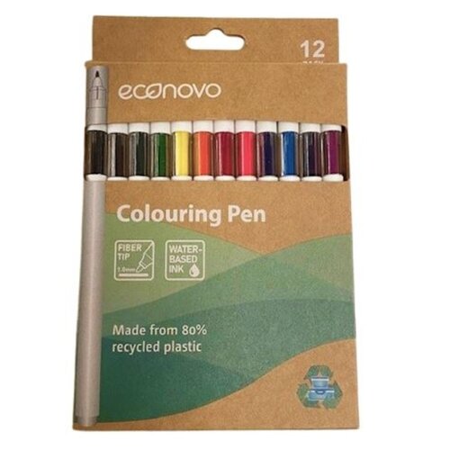 Econovo Feutre couleur Econovo assorti blister 12 pièces