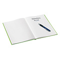 Leitz Notitieboek Leitz WOW A5 160blz 90gr lijn groen