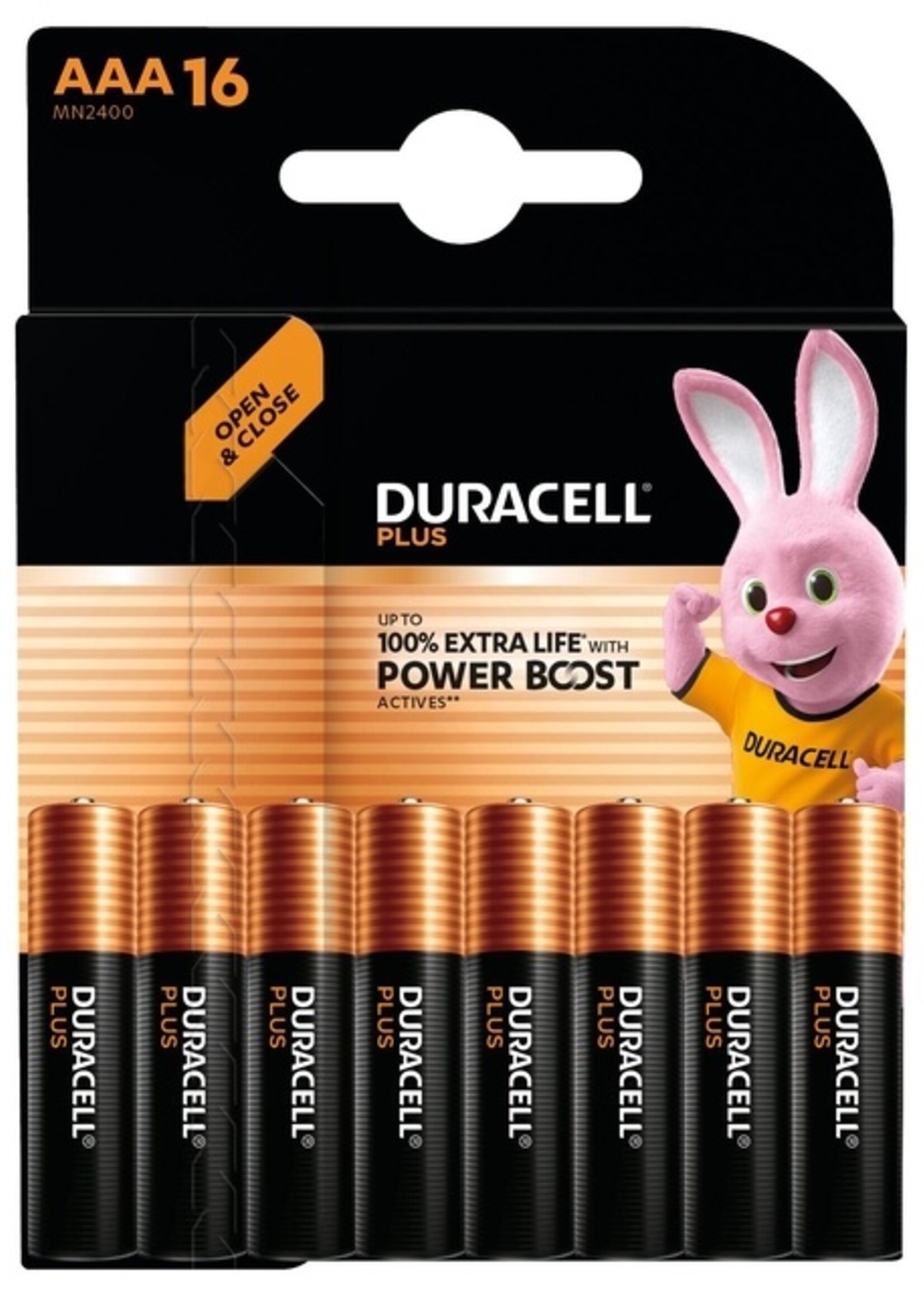 Duracell Batterij Duracell Plus 16xAAA