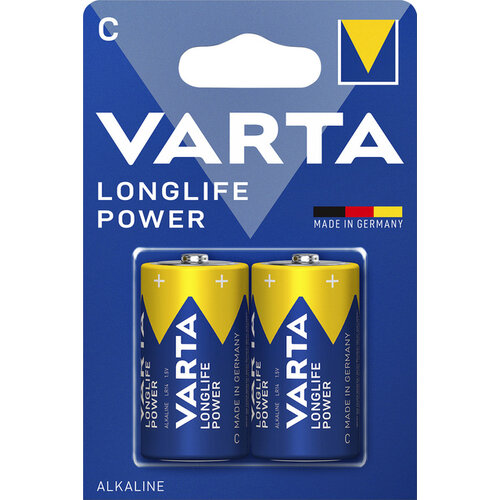 Varta Batterij Varta Longlife Power 2xC