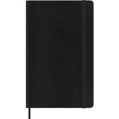 Agenda 2026 Moleskine 12M Planner Weekly 7dagen/1pagina large sc black