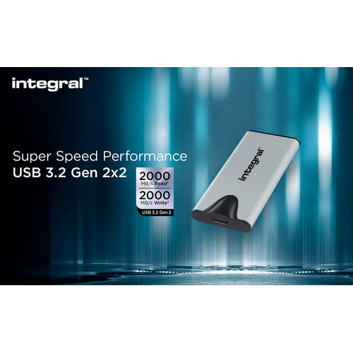 Integral SSD Integral SlimXpress Portable USB-C 500Go