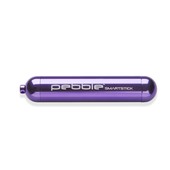 Pebble Smartstick Emergency portable battery back up power, 2200mah Purple