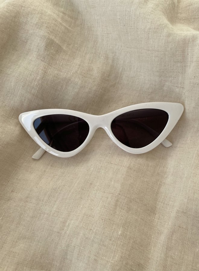 Diana Sunglasses White