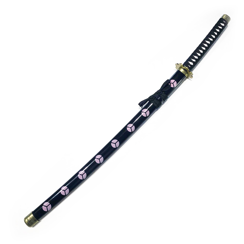 104cm One piece Zoro Sword Anime Cosplay Katana Enma Kitetsu Shusui Toys  Swords | Inox Wind