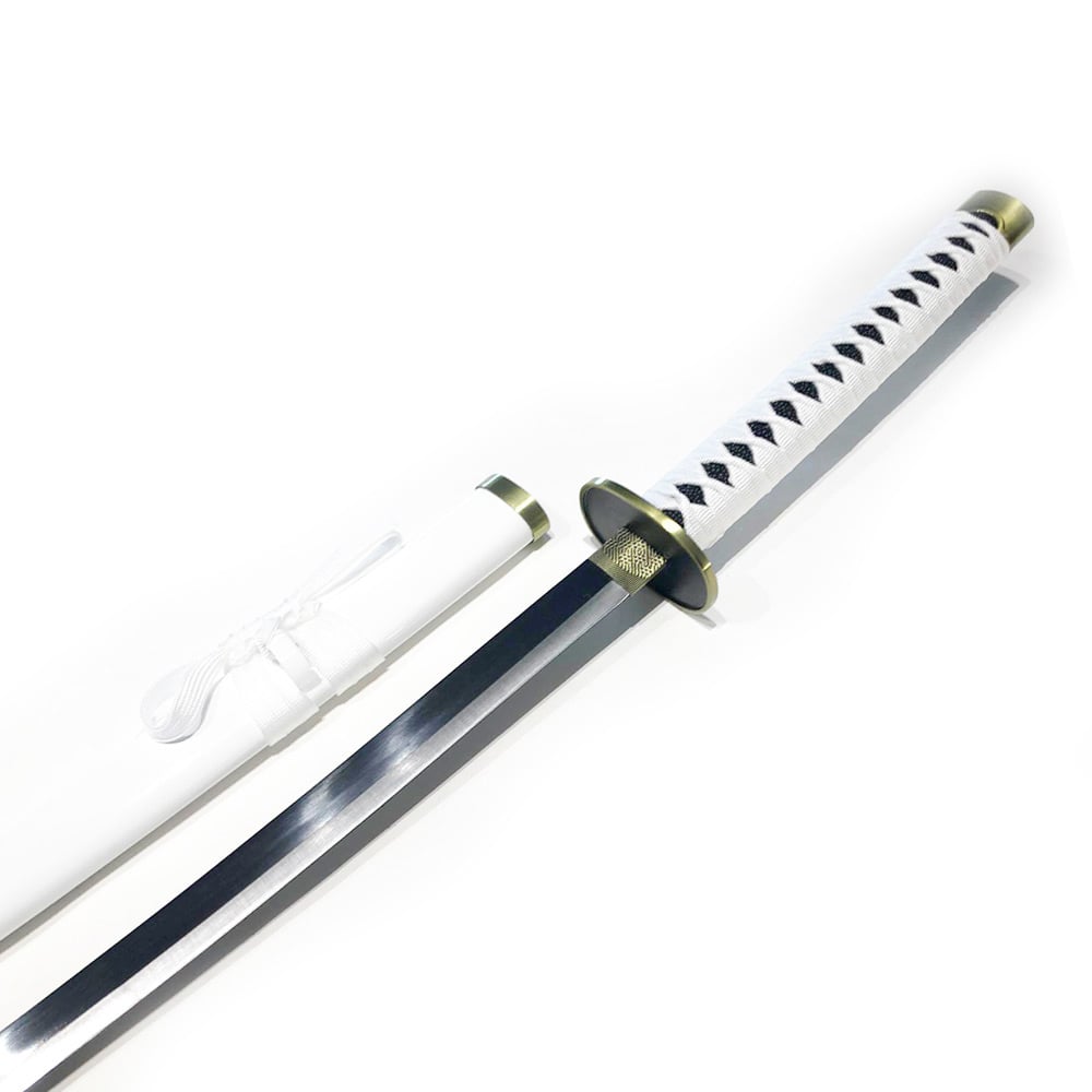 Pack 3 Carbon Steel Katanas Decoration Epee Zoro Saber Shusui Wado