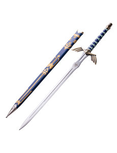  ZELDA - Link - Master Sword in Leder - Blauwe Deluxe Editie