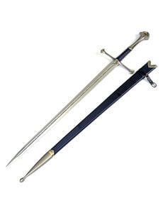  (PRÉCOMMANDE) SEIGNEUR DES ANNEAUX - Anduril - Epée d'Aragorn avec fourreau (Disponible Fin Juin - Début Juillet)