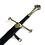 HERR DER RINGE - Anduril - Schwert von Aragorn mit Schwertscheide